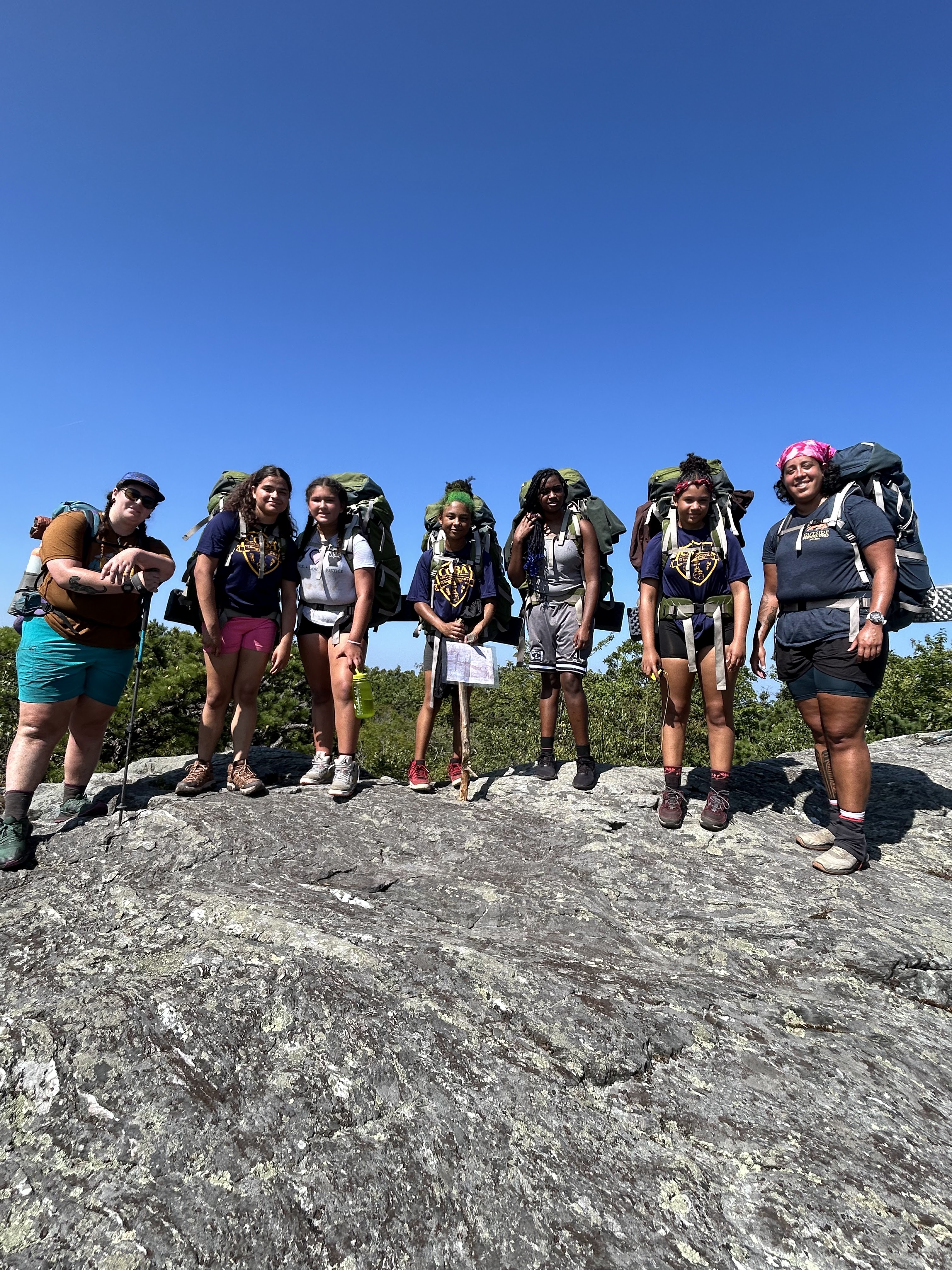 Backpacks & Boxing Gloves: How Charter Oak Youth Took Their Fight to the Forest